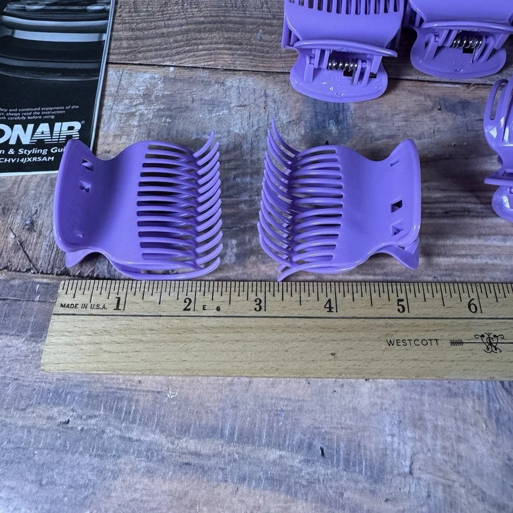 Conair CHV14JXR Extreme Heat Jumbo and Super Jumbo Rollers w/ Clips - Open Box